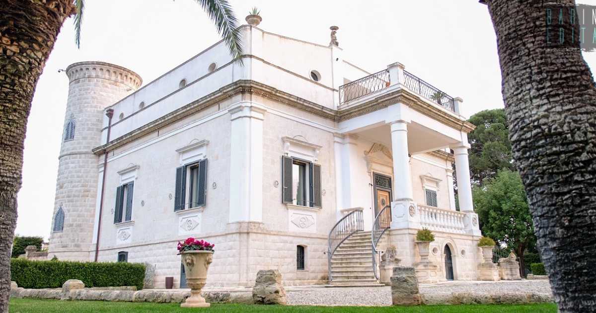 Liberty, "medievale" e neoclassica: nell'agro barese si nasconde la raffinata Villa Focus